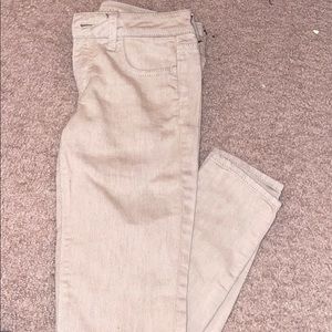 Tan jeans